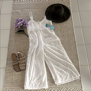 White Lace Women’s  One Piece Jumper